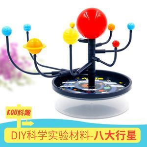 手可摘星辰 DIY太陽系八大行星模型，打造孩子的天文夢(mèng)